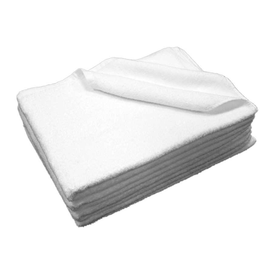 TWE-100X150 Πετσέτα μπάνιου λευκή 100 x 150 cm, 450gr/m2 