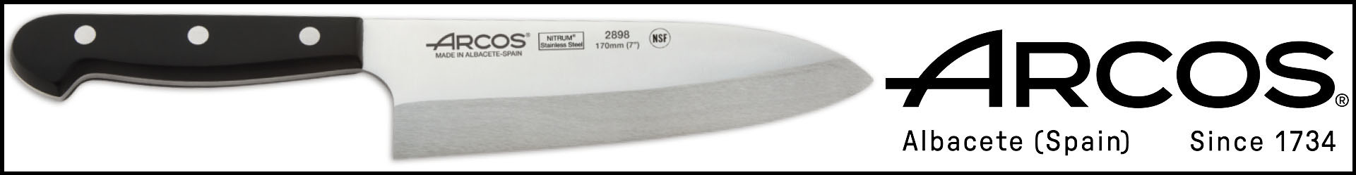 Arcos - Επαγγελματικά Μαχαίρια Κουζίνας