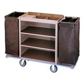 803-106 Τρόλεϊ καμαριέρας με 2 σάκους, 142x48.5x111cm, μεταλλικό