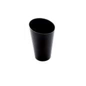 6005-19 Πλαστικό ποτηράκι - μπωλάκι FINGER FOOD PS 70cc μαύρο
