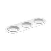 TAE40TPS00 Μπωλ Πορσελάνηs 3 θέσεων 40cm x Υ4.1cm