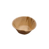 10759 Μπωλ Στρογγυλό 500ml Φ14,2x6cm Από Φοινικόφυλλα, Βιοδιασπώμενο
