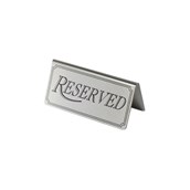 M.2904 Επιγραφή [RESERVED] ανοξείδωτη