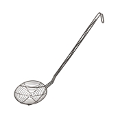 SCFI23 Κουτάλα Ράγας Αράχνη Φ23cm - 59cm 18/10, Salvinelli Ιταλίας