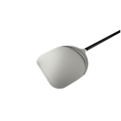 R-37R/150 Φτυάρι Πίτσας 36x36cm αλουμινίου, με μαύρο κοντάρι 1.5m, GIMETAL