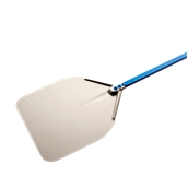 A-45R/150 Φτυάρι Πίτσας 45x45cm αλουμινίου, με μπλε κοντάρι 1.5m, GIMETAL