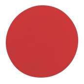 000.Π21/RD Κόκκινη Πλακα Κοπής Πίτσας Πολυαιθυλενίου στρογγυλή Φ35x1 cm