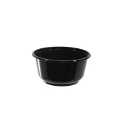 BPP-700CC Σκεύος PP Μαύρο Σούπας 700cc, Φ14x7cm, Χωρίς Καπάκι