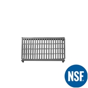 JW-PSU-3621/VENTED Ράφι Διάτρητο Πλαστικό NSF κατάλληλο για τρόφιμα, κατάψυξη, 910Μ x 530Β mm