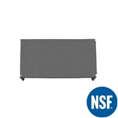 JW-PSS-4824/SOLID Ράφι Συμπαγέs Πλαστικό NSF κατάλληλο για τρόφιμα, κατάψυξη, 1220Μ x 610Β mm