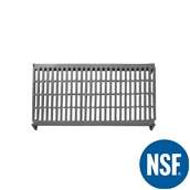 JW-PSU-4824/VENTED Ράφι Διάτρητο Πλαστικό NSF κατάλληλο για τρόφιμα, κατάψυξη, 1220Μ x 610Β mm