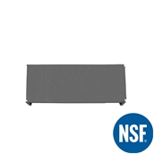 JW-PSS-4818/SOLID Ράφι Συμπαγέs Πλαστικό NSF κατάλληλο για τρόφιμα, κατάψυξη, 1220Μ x 455Β mm