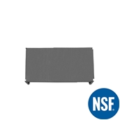 JW-PSS-4221/SOLID Ράφι Συμπαγέs Πλαστικό NSF κατάλληλο για τρόφιμα, κατάψυξη, 1060Μ x 530Β mm
