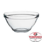 POMPEI 20CM Γυάλινο μπωλ Φ20cm Tempered, BORMIOLI ROCCO Ιταλίας