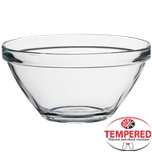 POMPEI 26CM Γυάλινο μπωλ Φ26cm Tempered, BORMIOLI ROCCO Ιταλίας