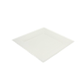 PUL2025 Πιάτο Ρήχο Τετράγωνο 20x20cm, από ζαχαροκάλαμο, Μίας Χρήσης, Sabert
