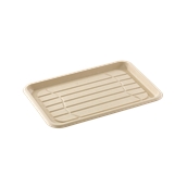 PUL00314 Δίσκος 35x24cm, από ζαχαροκάλαμο, Μίας Χρήσης, Μπεζ, Sabert