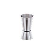 UV.509140(203-2/30+60ML) Μεζούρα κυλινδρική διπλή 30+60ml Ανοξείδωτη 14/1