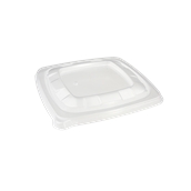 PUL51932F300 Καπάκι Τετράγωνο 19x19x2 cm, PP, Μίας Χρήσης, Διάφανο, Sabert
