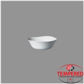 PRM-BL-14X14 Μπωλ Οπαλίνης 14x14 cm, Λευκό, Tempered, Σειρά Parma, Bormioli Rocco