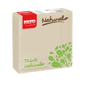 82595000 ΠΑΚΕΤΟ 50 Χαρτοπετσέτες 2Φ 33x33 Natural Style, FATO Ιταλίας