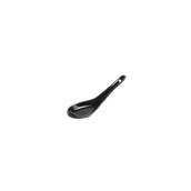 PY0AT150779 /A ΣΕΤ 6 Κουτάλια Πορσελάνης Φ13cm, Σειρά PARTY, μαύρα