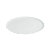 CI022410000 /A Πιατέλα Πίτσας Πορσελάνης Φ33cm, Σειρά Cinzia, Λευκή