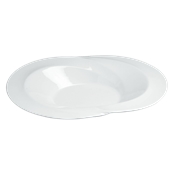 MM1AM650000 /U Στρογγυλή Πιατέλα TORSE 58x42x10cm, Σειρά MAGNUM, λευκή