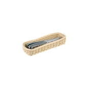 NTC13-01-NT Καλαθάκι Polyrattan για μαχαροπήρουνα, 27x10cm
