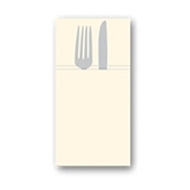 88480500 ΠΑΚΕΤΟ 50 Χαρτοπετσέτες Airlaid Quick Pocket 40x40 Tablewear κρεμ, FATO Ιταλίας