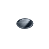 LENERP23A Δίσκος-Βάση Τούρτας Πλαστικοποιημένη πολυτελείας, Φ23cm σε μαύρο χρώμα, Ιταλίας