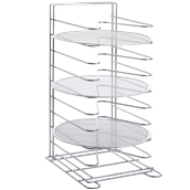 AC-PRO2 Βάση 10 ραφιών 40x34cm για ταψιά πίτσας έως φ50cm, ύψος 65.5cm, Ιταλικής Κατασκευής