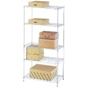 E-0958 Μεταλλική ραφιέρα 46X91X220cm με 5 ράφια (150kg/ράφι)