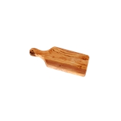 WL110 Πιατέλα ξύλου ελιάς 10x23cm, με χερούλι, ελληνικής κατασκευής