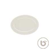 RIT25OKY Δίσκος Οβάλ πορσελάνης 25cm, Banquet, BONNA