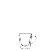 DUOS-CUP/12CL Γυάλινο Φλυτζάνι espresso, διπλών τοιχωμάτων 12cl, Luigi Bormioli