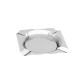 ASH-510 Σταχτοδοχείο τετράγωνο 11.5x11.5cm, Ανοξείδωτο 18/0