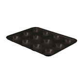 GARDENIA-89915EE Ταψί Muffin 12 θέσεων, αντικολλητικό (PFOA free), 27x36cm, Guardini Italy