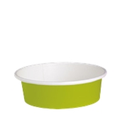 210PC580V Μπωλ 580ml, Φ15x5cm, Χάρτινο πράσινο, μιας χρήσης