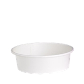 210PC580B Μπωλ 580ml, Φ15x5cm, Χάρτινο λευκό, μιας χρήσης