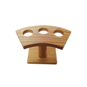 210SBAM3 Ξύλινη βάση παρουσίασης για 3 κόνους Bamboo