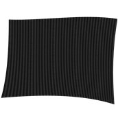 TRC90-150180-BK Τραπεζομάντηλο από ύφασμα 90gr/m2, 150x180cm, μαύρο ριγέ