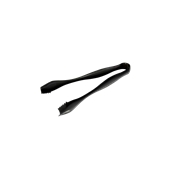TNG-BK607 Λαβίδα Πάγου Μπέμπα 17cm, PVD μαύρη, Ελληνικής κατασκευής