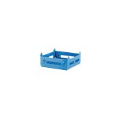 AL-KAF-0/BL Καφασάκι Αλουμινίου μπλε, Μίνι 10x10x3.5cm, Ελληνικής Κατασκευής