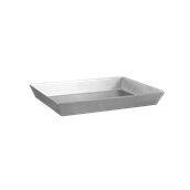 AL-SKF-25X17X4/AL Σκαφάκι Αλουμινίου, 25x17x4cm, πάχος 1.5mm, Ελληνικής Κατασκευής