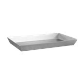 AL-SKF-32X17X4/AL Σκαφάκι Αλουμινίου, 32x17x4cm, πάχος 1.5mm, Ελληνικής Κατασκευής