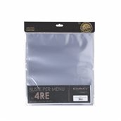 BUX4RE Σετ 10 διαφάνειες 4 σελίδων 4RE (15.3x29.7cm), για menu DAG