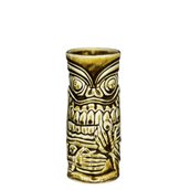 SMOKER-44/YEBR Κούπα Tiki 44cl, φ7.3x17cm, κιτρινοκαφέ, δίχρωμη, Πορσελάνης, Ελληνικής κατασκευής