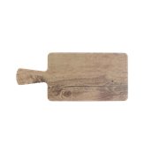 S09TA12WOOD Πλάκα μελαμίνης με χερούλι, 30x18cm, Ξύλο, TOGNANA