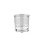 PCG20/TR Ποτήρι χαμηλό ουίσκι πλαστικό PC (Polycarbonate), διάφανο, 250ml, Plast Port
